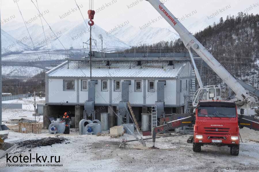 Монтаж модульной котельной Монтаж котельной